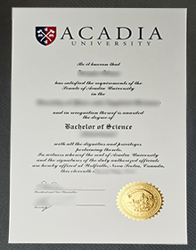 Acadia University degree