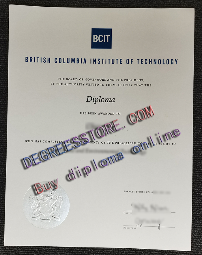 BCIT diploma