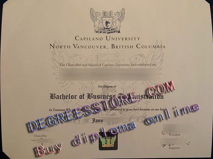 Capilano University degree