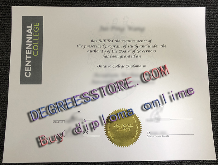 Centennial College Diploma