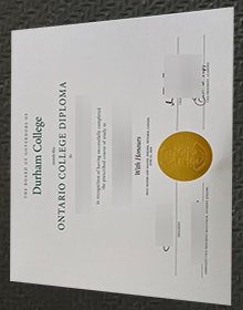 Durham College Diploma sample