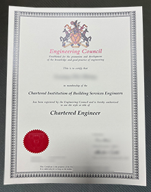 Engineering Council certificate, Chartered Engineer Certificate sample