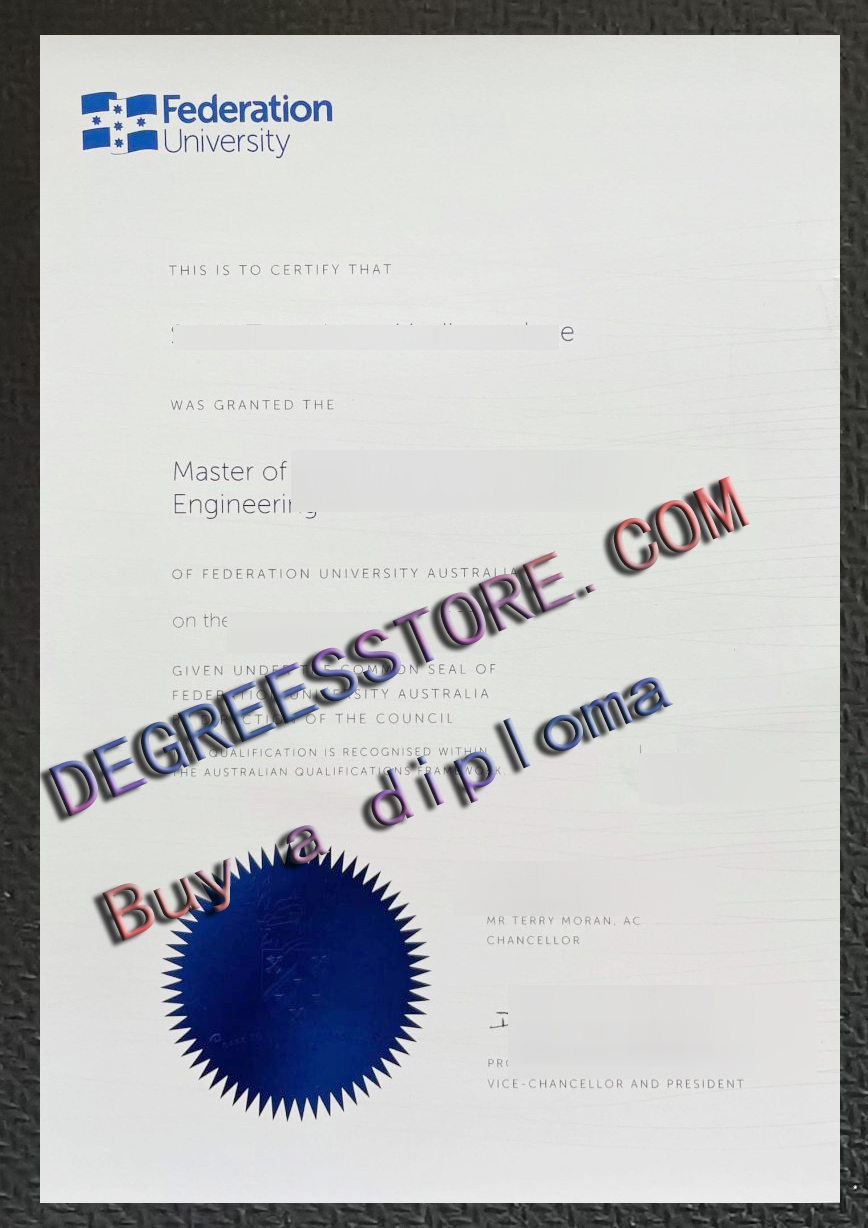 Federation University Australia degree