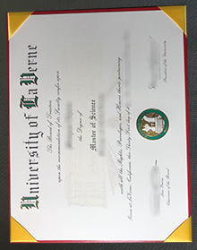 University of La Verne (ULV) diploma sample