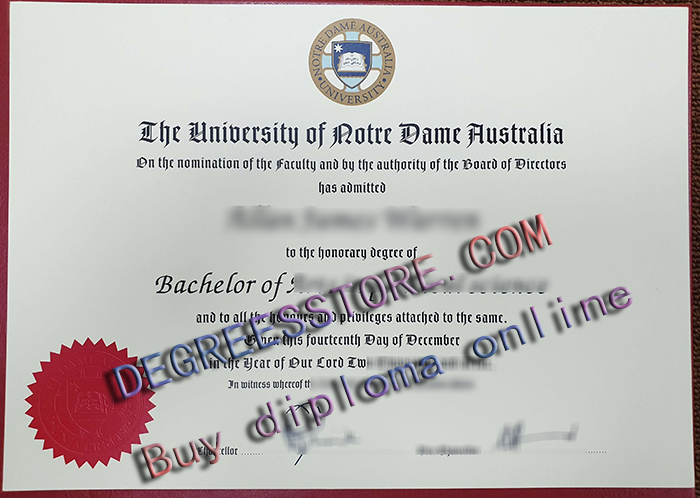 University of Notre Dame Australia Degree