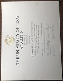 University of Texas at Austin diploma sample