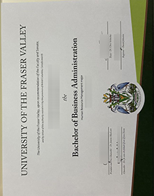 University of the Fraser Valley degree sample