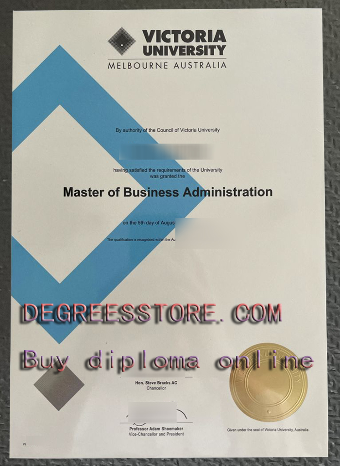 Victoria University degree