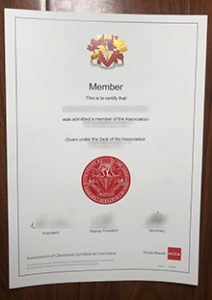 ACCA Certificate