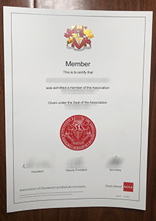ACCA Certificate