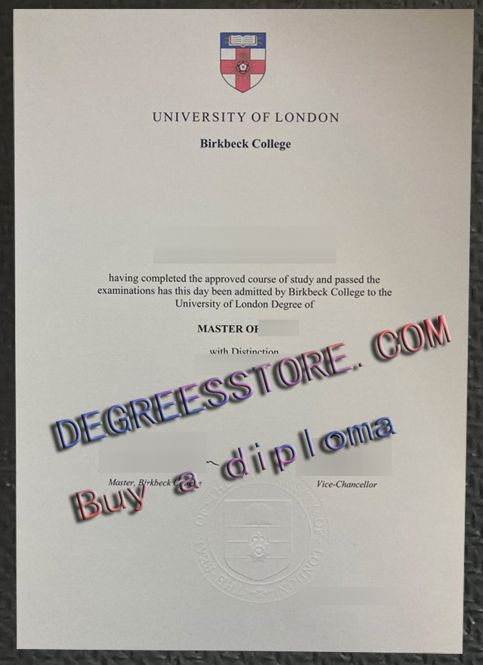 Birkbeck University of London degree