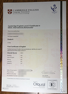 Cambridge English Level 2 Certificate