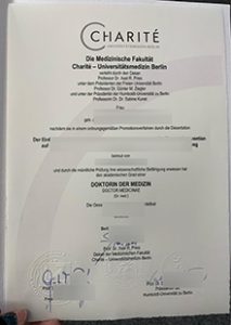 Christian-Albrechts-Universität zu Kiel urkunde sample