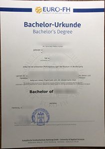 Euro-FH Urkunde sample