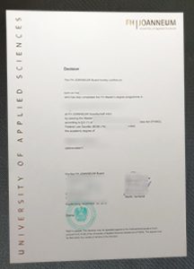 FH Joanneum diploma