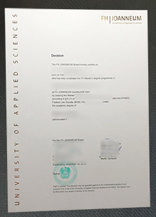 FH Joanneum diploma