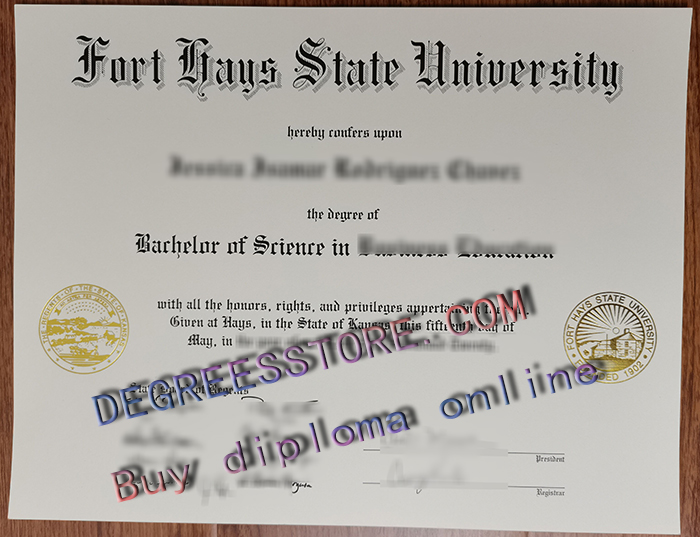 FHSU diploma