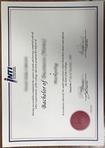 INTI International College Penang diploma sample