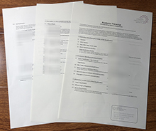 London Metropolitan University Academic Transcript sample