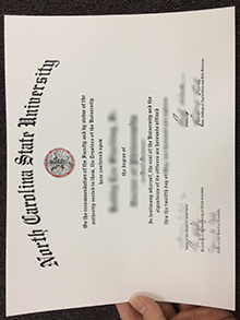 NC State diploma, North Carolina State degree