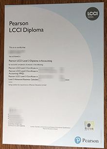 Pearson LCCI diploma