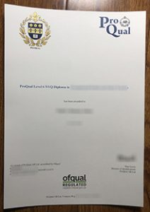 Proqual Level NVQ diploma