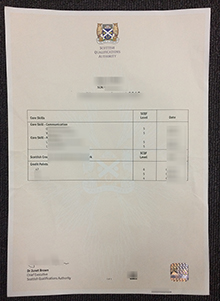 SQA Level 5 Transcript sample