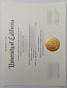 UC Berkeley diploma sample