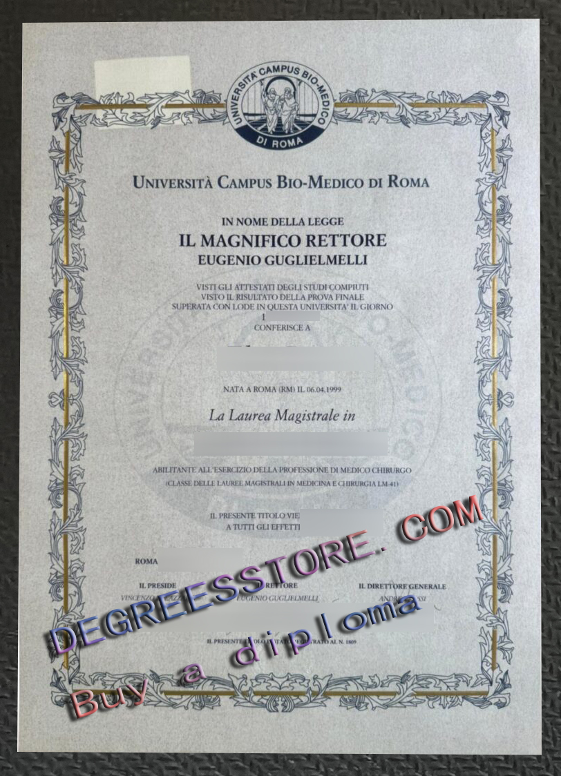 Università Campus Bio-Medico Laurea