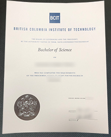 BCIT degree, British Columbia Institute of Technology diploma sample