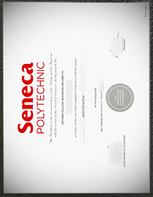 Seneca Polytechnic diploma sample
