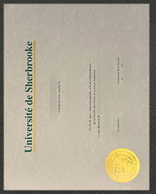 Université de Sherbrooke degree, Université de Sherbrooke diploma sample
