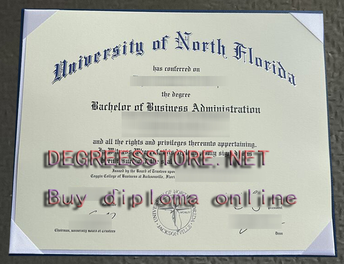 University of North Florida degree, UNF diploma University of North Florida degree, UNF diploma