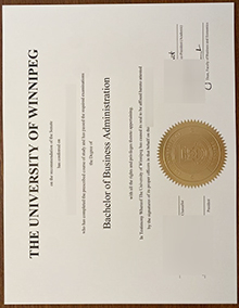 University of Winnipeg degree