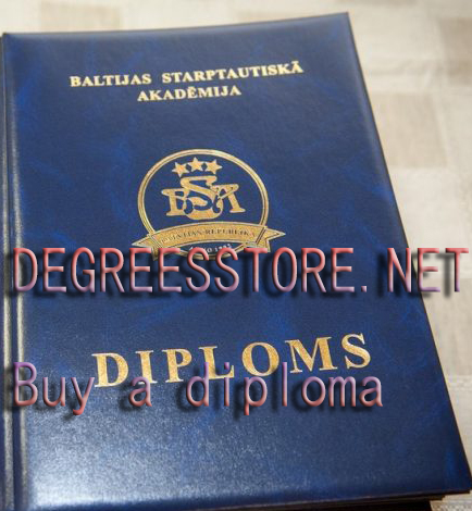 Baltic International Academy diploma cover