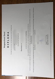 Hogeschool Gent diploma