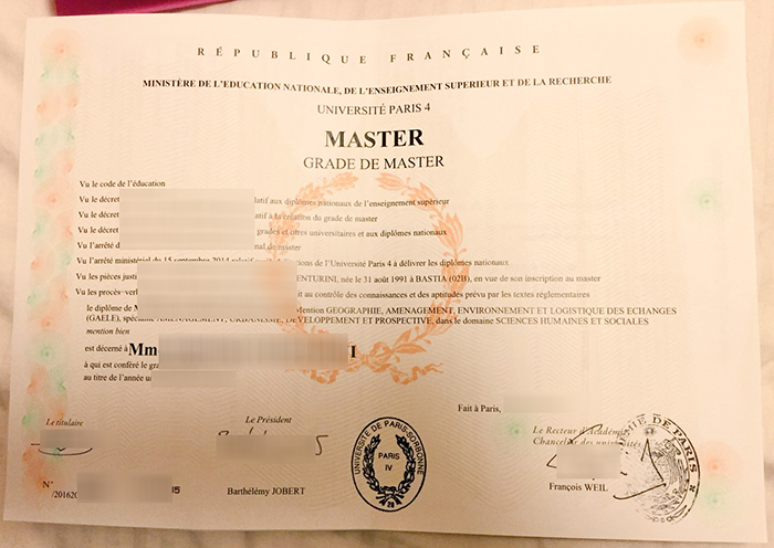 Paris-IV diploma