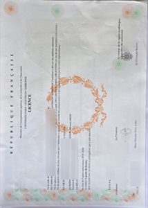 Université Paris-I-Panthéon-Sorbonne LICENCE sample