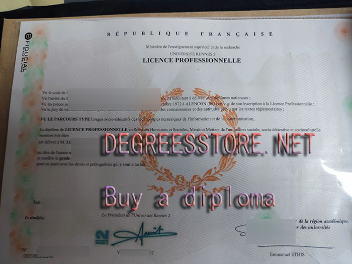 Université Rennes 2 LICENCE