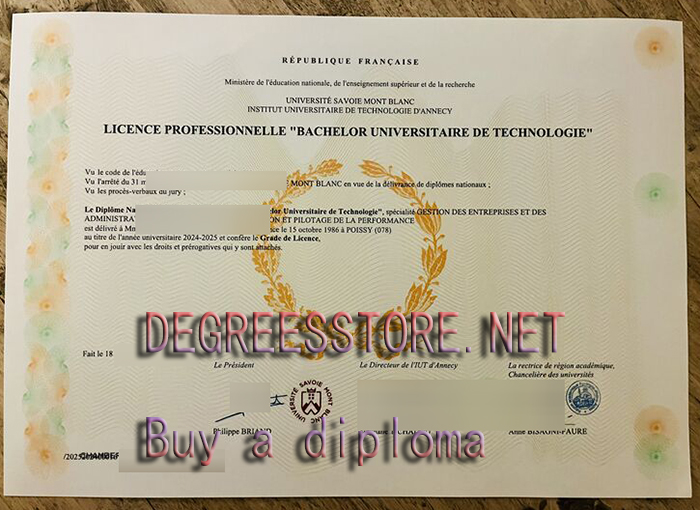 Université Savoie-Mont-Blanc Licence