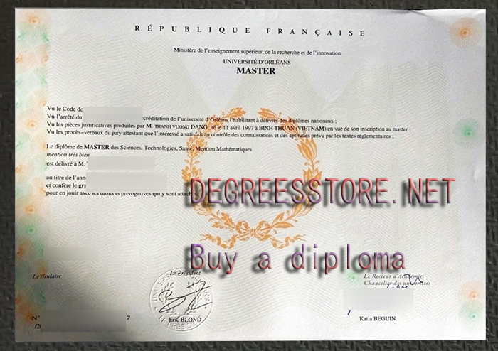 Université d'Orléans Licence