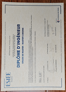ESIEE Paris degree sample