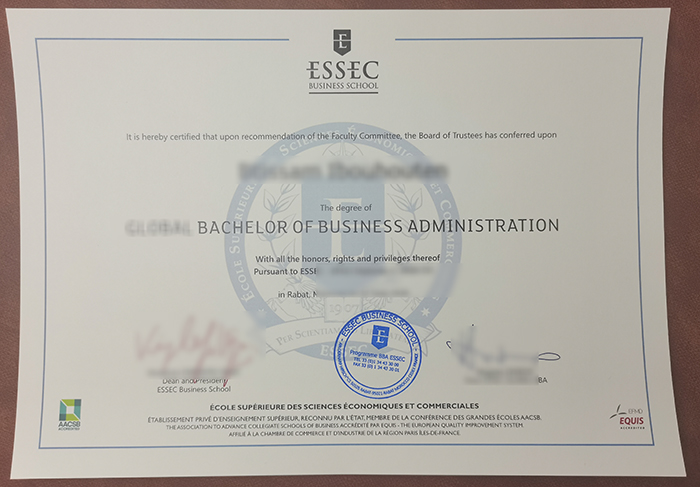 ESSEC Business School degree