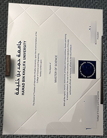 Hamad Bin Khalifa University degree sample