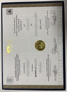 Lebanese American University degree sample