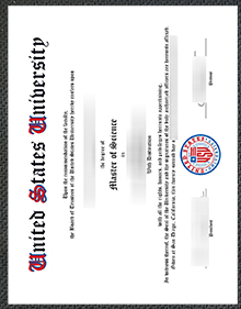 United States University degree sample