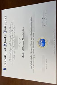 University of Alaska Fairbanks degree阿拉斯加大学费尔班克斯分校文凭