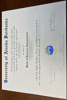 University of Alaska Fairbanks degree阿拉斯加大学费尔班克斯分校文凭
