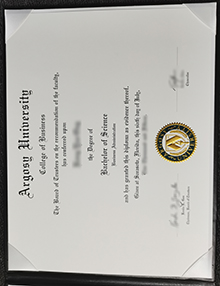 阿戈西大学文凭, Argosy University diploma sample