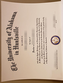 阿拉巴马大学亨茨维尔分校文凭University of Alabama in Huntsville diploma